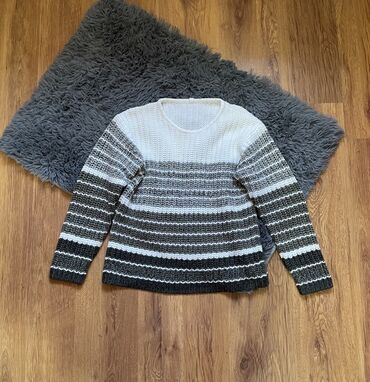 džemper haljine: M (EU 38), Vuna, Casual, Geometrijski