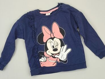 eleganckie bluzki na święta: Bluzka, Disney, 1.5-2 lat, 86-92 cm, stan - Dobry