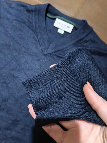 Džemperi: Lacoste muški džemper –moze i zenski Classic Fit - Model: V-izrez — 13