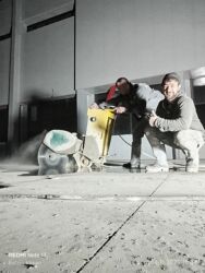 Digər tikinti xidmətləri: #Betonkesme #betondeşmə Beton kubik kərpic - dən kəsim deşim