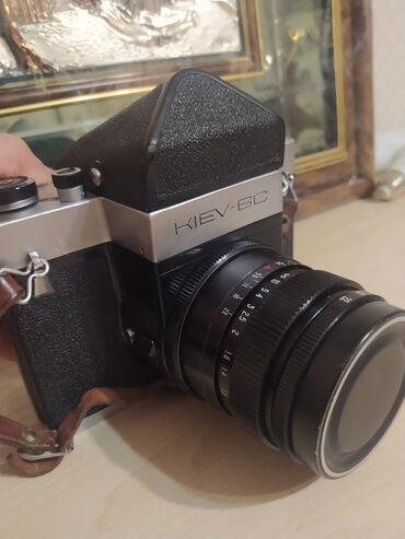 фотоаппарат зенит цена продать: Kiev-6C orta format plyonka fotoaparatı - Format: 120 roll film, 6x6