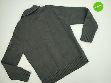 cardigans brown: Kardigan dla mężczyzn, rozmiar L — 3