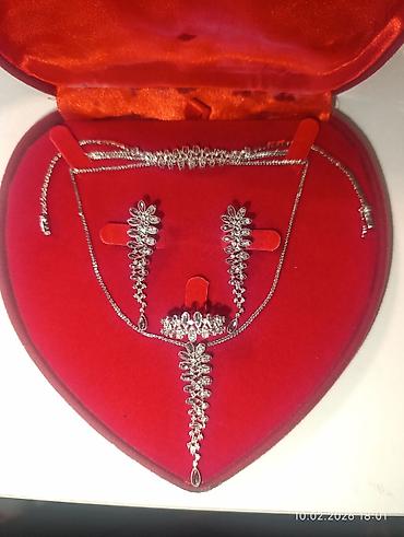 Zərgərlik dəstləri: Ağ qızıl, 585 Əyar — 8