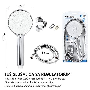KMT Belo zvezdano nebo srednje odelo 3283020-A Srednji tuš set sa