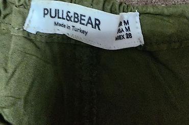 crop geyim: Şalvar, PULL&BEAR, M, rəng - Yaşıl — 7