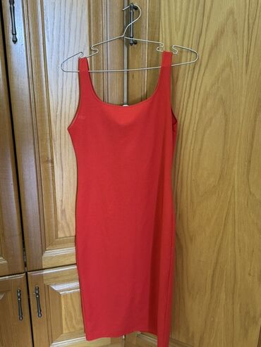 Повседневное платье, Миди, Zara, L (EU 40)