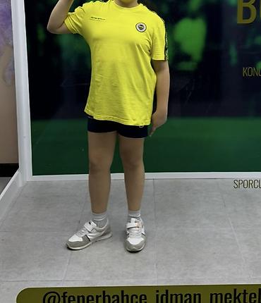 fenerbahce: Uşaq üçün Fenerbahçe rəsmi idman dəsti Ölçü S - Sarı rəngli Fenerbahçe — 1