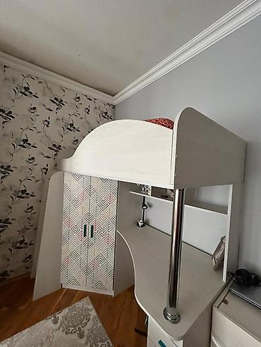 stollar ve stullar: Uşaq/yeni yetmə üçün çoxfunksiyalı loft tipli mebel dəsti — 2