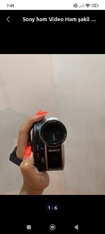 ucuz kamera sistemleri: Sony Handycam hibrid videokamera - Model: Sony Handycam Hybrid — 7
