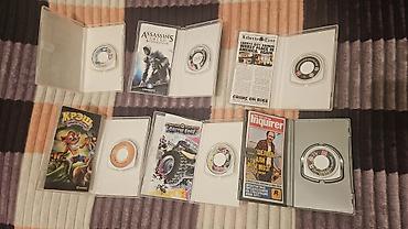 psp konsol: PSP üçün disclər satılır Wormsdan başqa hamısının içində kitabçaları — 3