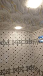 Plitə işləri: Xidmət: Kafel-metlax və fasad işləri Təsvir: - Hamam, sanitar — 8