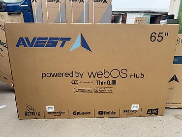 Телевизоры: Смарт‑телевизор AVEST 65" - Диагональ: 65" - Разрешение: 4K UHD - — 3