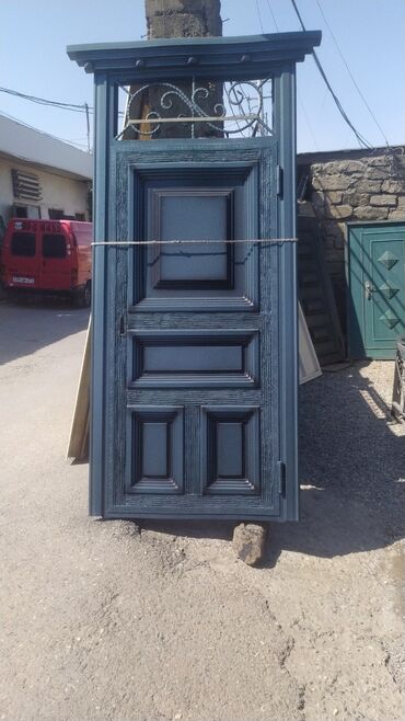 Giriş qapıları: Mənzil üçün Yeni Giriş qapısı Şəbəkə ilə, Zəmanətli, Pulsuz çatdırılma — 6