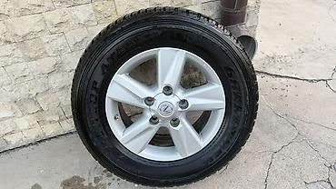 175 80 16: Оригинальное колесо Lexus в сборе: литой диск с шиной Dunlop Grandtrek — 1