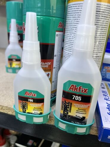 Лак: Клей Akfix 705 моментального действия, обеспечивающий высокую