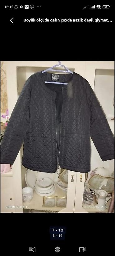 ağ palto: Kürk, Adidas, L, rəng - Qəhvəyi — 4