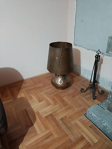 vaza vintage: Velika ručno kovana sto/lampa od bakra - Materijal: masivni bakar — 1