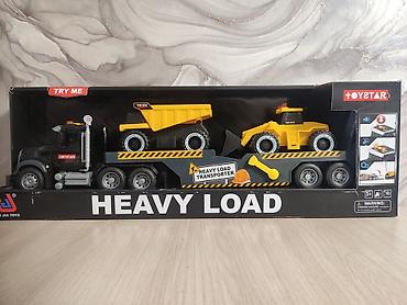 space stars: Игровой набор ToyStar Heavy Load – автоперевозчик с техникой Состав — 1