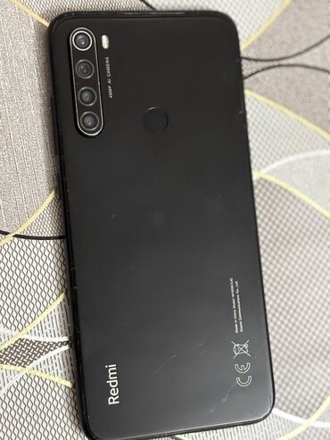 телефон fly fs518 cirrus 13: Redmi Note 8, 64 GB, rəng - Qara, Barmaq izi, Face ID