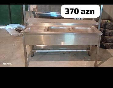 Digər biznes avadanlığı: 💫RR
2 gozlu restaran ucun moyka qiymet 370 azn 
Unvan Maştağa — 1