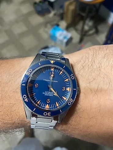 Ručni satovi: PAGANI DESIGN PD-YS005 -Crna-Omega seamaster 3000 Potpuno nov muški — 7