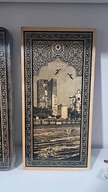 Nərdlər: Ağacdan hazırlanmış bakqamon (nard) dəsti - Material: təbii ağac — 3