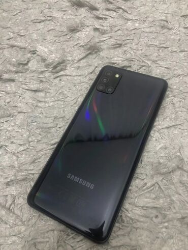 Samsung: Samsung Galaxy A31, 128 ГБ, цвет - Черный, Сенсорный, Отпечаток пальца, Две SIM карты