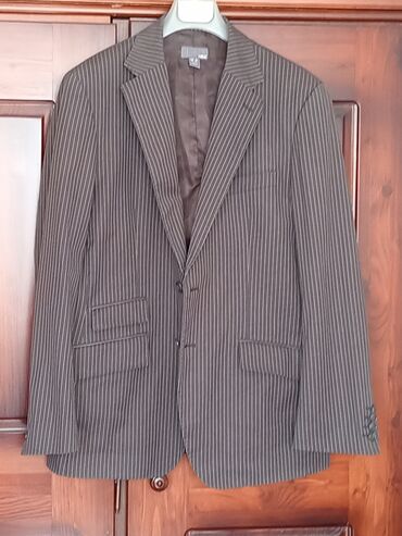 Odela: Sako, M (EU 50), H&M, bоја - Braon, Pamuk — 3