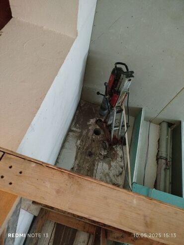 Beton işləri: #Betonkesme #betondeşmə Beton kubik kərpic - dən kəsim deşim — 23