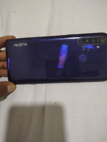 redmi note 10s 6128 qiymeti: Realme 5, цвет - Фиолетовый, Отпечаток пальца