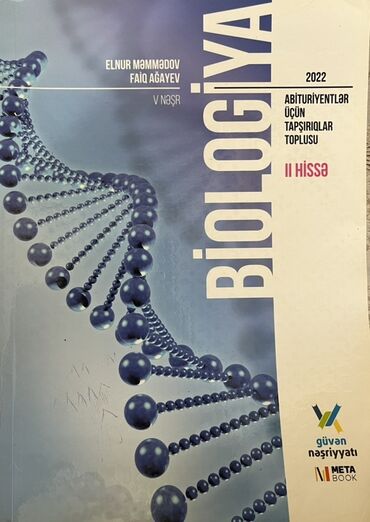 riyaziyyat test toplusu pdf 2023: Biologiya güvən nəşriyyatı test toplusu. 2 ci hissə