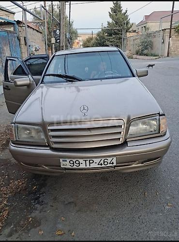 opel vectra b: Mercedes-Benz C-Class (W202) sedan - Kuzov: 4 qapılı sedan, bej rəng — 1