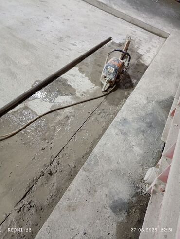 Beton işləri: #Betonkesme #betondeşmə Beton kubik kərpic - dən kəsim deşim — 19