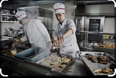 вакансия пекарь: Талап кылынат Ашпозчу : Универсал, Европа ашкана, 3-5 жылдык тажрыйба