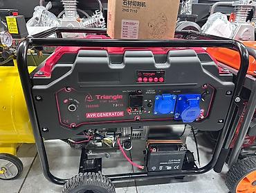 Генераторы: Бензиновый электрогенератор Triangle TR8500E (AVR) — 1