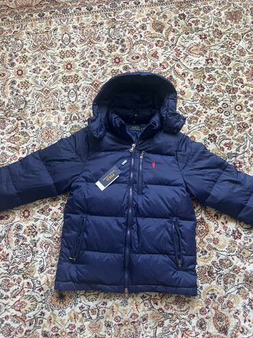 драповое пальто мужское зимнее: Мужская куртка, L (EU 40), Polo Ralph Lauren, Новый, цвет - Синий, Самовывоз, Платная доставка