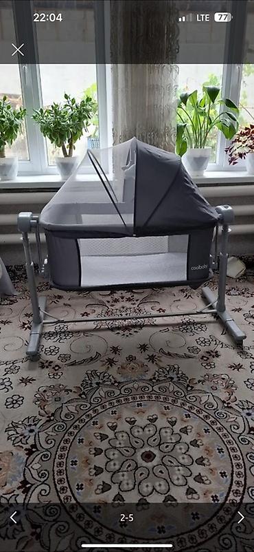 кой союшка: Детская прикроватная колыбель Coolbaby, серый цвет. - Формат 2-в-1 — 2