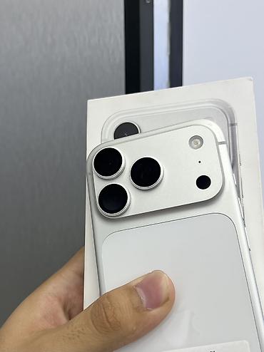 14 про цена в бишкеке: IPhone 17 Pro, Б/у, 256 ГБ, White Titanium, Защитное стекло, Чехол, Коробка, В рассрочку, 100 % — 2