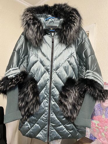 Пальто: Пальто- Куртки Турция / Италия. Мех песец и норка . Красивые . Тёплые — 9