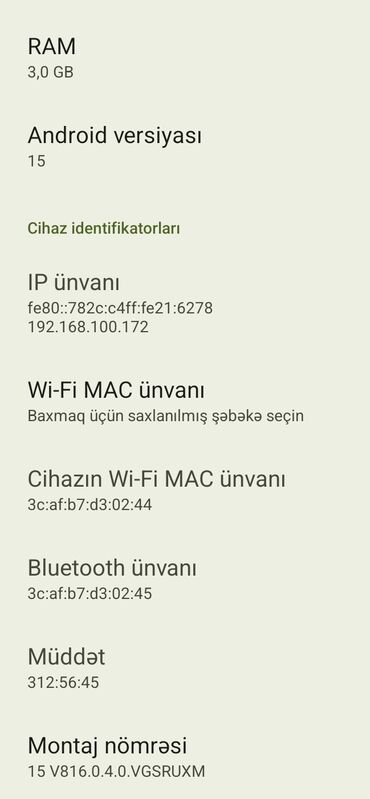 Redmi: Redmi A3x, 128 GB, rəng - Qara, Sənədlərlə — 8