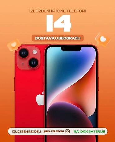 Apple iPhone: 📱 IZLOŽBENI iPHONE TELEFONI – POTPUNO NOVI U SVIM BOJAMA! 🍎 U ponudi — 1