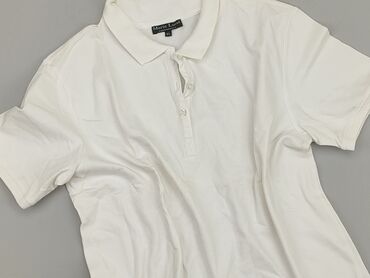 białe letnie bluzki damskie: Polo shirt, XL (EU 42), condition - Perfect