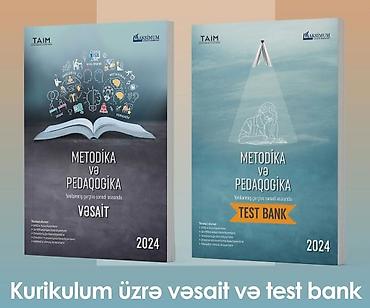 Tədris ədəbiyyatı: TAiM kurikulum kitab və test, ikisi birlikde 10 azn. hezi aslanov — 1
