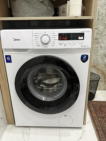 aula f87: Стиральная машина Midea MFN60‑S1003 Slim (узкая) - Фронтальная — 1