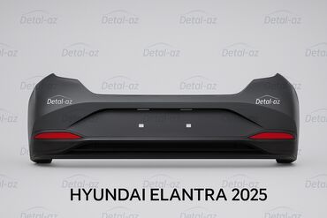 Bamperlər, buferlər: 2025-ci il model Hyundai Elantra avtomobilinin arxa bamperi. Elantra