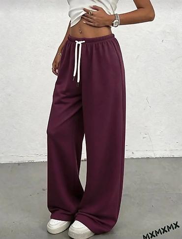 Donji deo: Ženske široke trenerke – više boja 2 komada po ceni - Kroј — 4