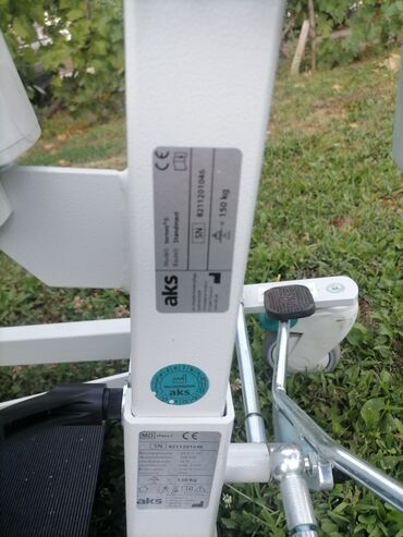 Hodalice, štake, štapovi za hodanje, kolica za hodanje: Aks Torneo II pomoćno sredstvo za stajanje-aktivni Aku kran kao nov — 11