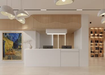 Sifarişlə ofis dəst mebeli: Mebel istehsalı və quraşdırma xidməti - Ofis masaları: İki rəngli — 35