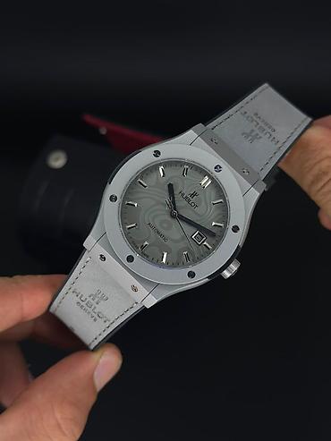 Qol saatları: Yeni, Qol saatı, Hublot, rəng - Boz — 3