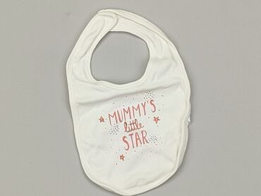 Baby bibs: Baby bib, color - White, condition - Very good